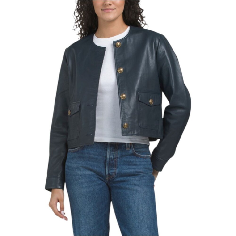 BOD & CHRISTENSEN Leather Shirley Jacket